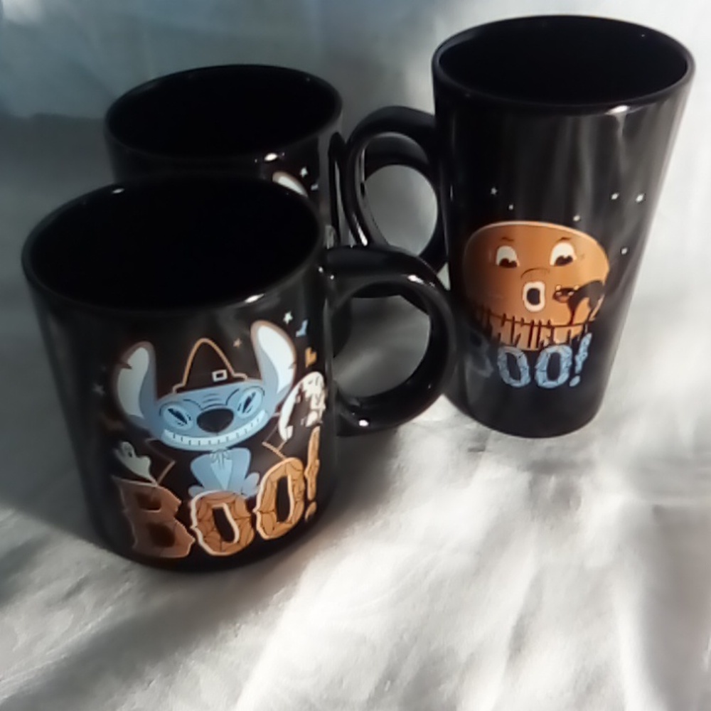 Lilo and Stitch Halloween mugs